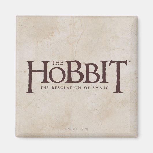 Hobbit Logo - Donker Magneet (Voorkant)