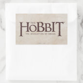 Hobbit Logo - Donker Rechthoekige Sticker (Tas)