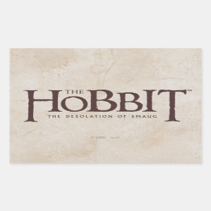Hobbit Logo - Donker Rechthoekige Sticker