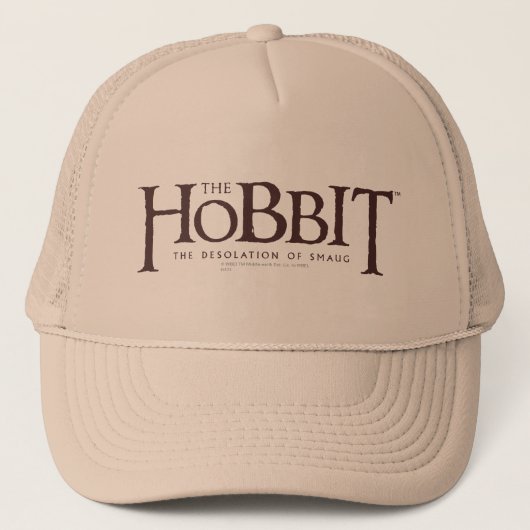 Hobbit Logo - Donker Trucker Pet (Voorkant)