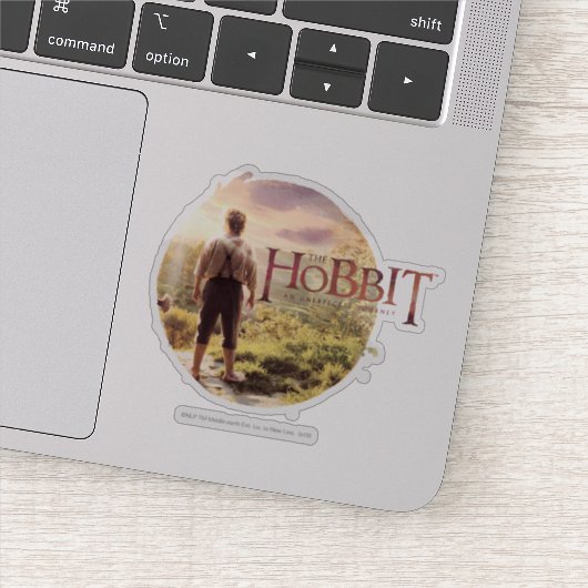 Hobbit Logo with BABO BAGGINS™ Back Sticker (Detail)