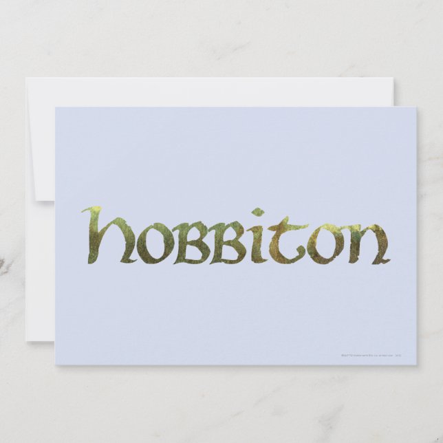 HOBBITON™ getextureerd (Voorkant)