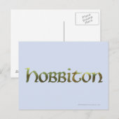 HOBBITON™ getextureerd Briefkaart (Voorkant / Achterkant)