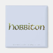 HOBBITON™ getextureerd Magneet (Voorkant)