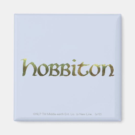 HOBBITON™ getextureerd Magneet (Voorkant)