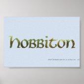 HOBBITON™ getextureerd Poster (Voorkant)