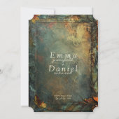 Hobbiton Haven bruiloft uitnodiging (Achterkant)