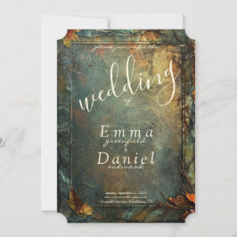 Hobbiton Haven bruiloft uitnodiging