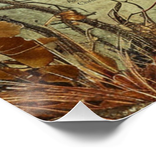 Hobbiton Haven Bruiloft Zitkaarten Perfect Poster (Hoek)