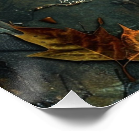 Hobbiton Haven Bruiloft Zitkaarten Perfect Poster (Hoek)