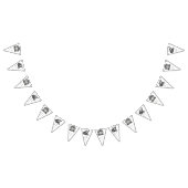 Hobbiton Haven bunting banner (Alle)