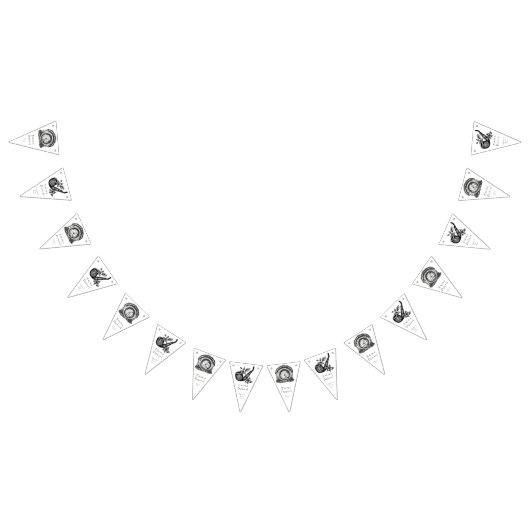 Hobbiton Haven bunting banner (Alle)