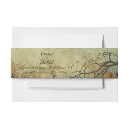 Hobbiton Haven Invitation Belly Band Uitnodigingen Wikkel