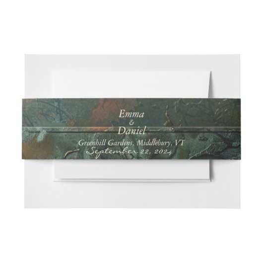 Hobbiton Haven Invitation Belly Band Uitnodigingen Wikkel (Voorkant Voorbeeld)