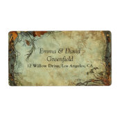 Hobbiton Haven Wedding Etiket (Voorkant)