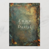 Hobbiton Haven Wedding Menu (Achterkant)