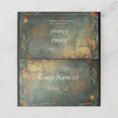 Hobbiton Haven Wedding Plaatskaartje (Buitenkant ongevouwen)