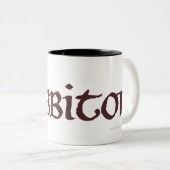 HOBBITON™ Solid Tweekleurige Koffiemok (Voorkant rechts)