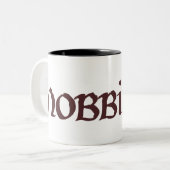 HOBBITON™ Solid Tweekleurige Koffiemok (Voorkant links)
