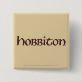 HOBBITON™ Solid Vierkante Button 5,1 Cm (Voorkant)