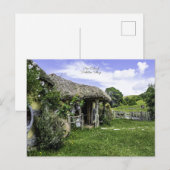Hobbiton Village, Nieuw-Zeeland; Feestdagenkaart (Voorkant / Achterkant)