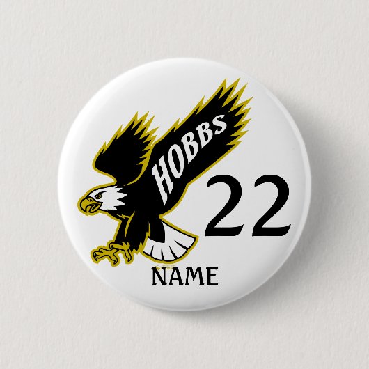 Hobbs Eagles  Button (Voorkant)
