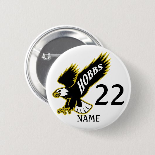 Hobbs Eagles Button (Voorkant /achterkant)