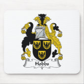 Hobbs Family Crest Muismat (Voorkant)