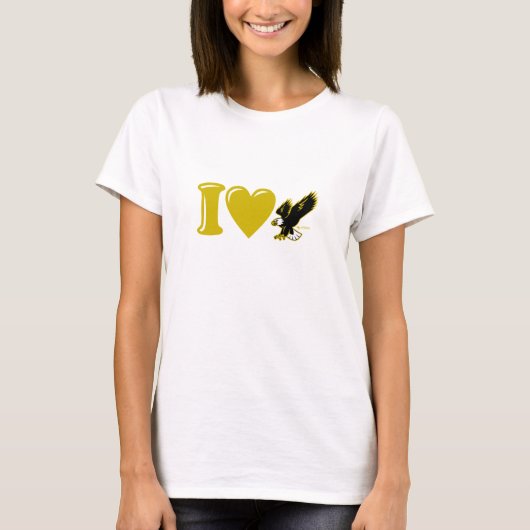 Hobbs "I Heart Eagles" T-Shirt (Voorkant)
