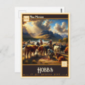 Hobbs, New Mexico |  Briefkaart (Voorkant / Achterkant)