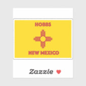 Hobbs New Mexico Sticker (Vel)