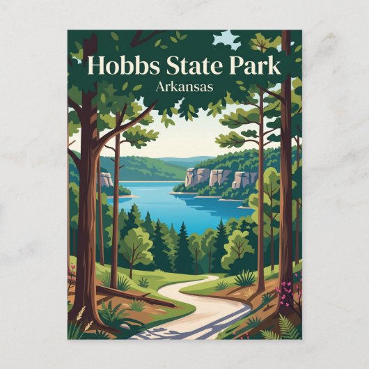 Hobbs State Park-Conservation Area Arkansas Briefkaart (Voorkant)