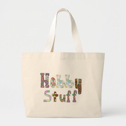 Hobby Bag Grote Tote Bag (Voorkant)