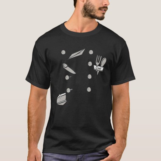 Hobby Chef Costume Design for the Fun Barbecue Eve T-shirt (Voorkant)