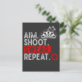 Hobby Dart P Briefkaart (Staand voorkant)