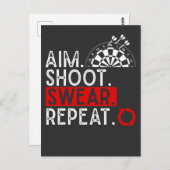 Hobby Dart P Briefkaart (Voorkant / Achterkant)