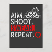 Hobby Dart P Briefkaart (Voorkant)