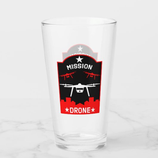 Hobby Drone Pilot Glas (Achterkant)