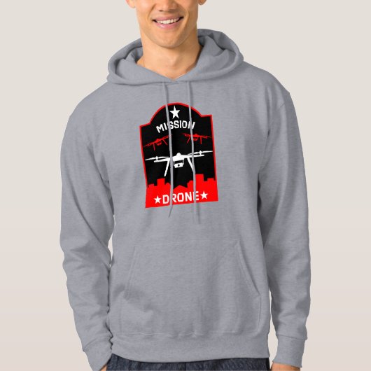 Hobby Drone Pilot Hoodie (Voorkant)