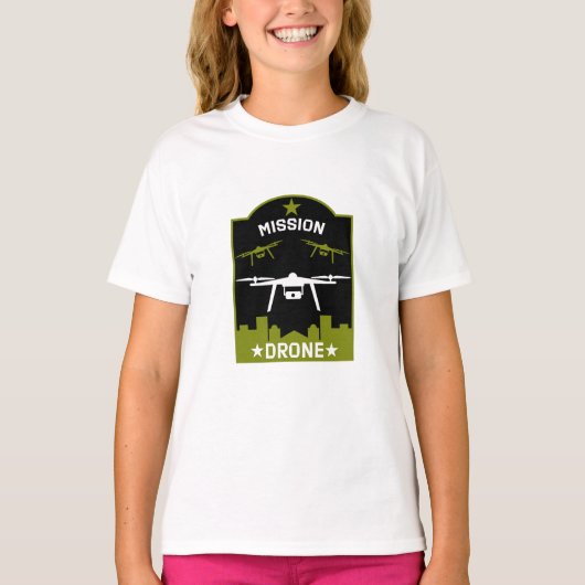 Hobby Drone Pilot T-shirt (Voorkant)