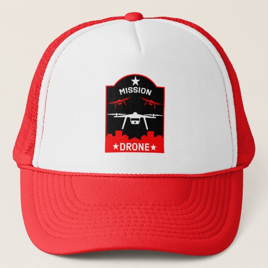 Hobby Drone Pilot Trucker Pet (Voorkant)