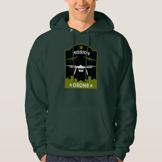 Hobby Dronepiloot Hoodie (Voorkant)