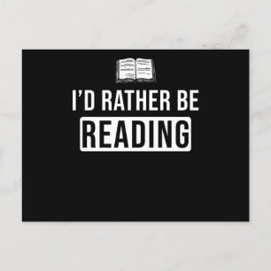 Hobby Gift Book Gezegde lezen Briefkaart