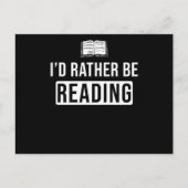 Hobby Gift Book Gezegde lezen Briefkaart (Voorkant)