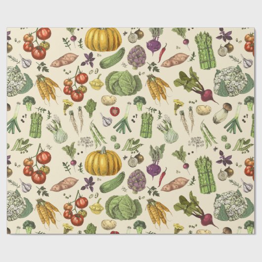 Hobby Groentable Gardening Cadeaupapier (Vlak)