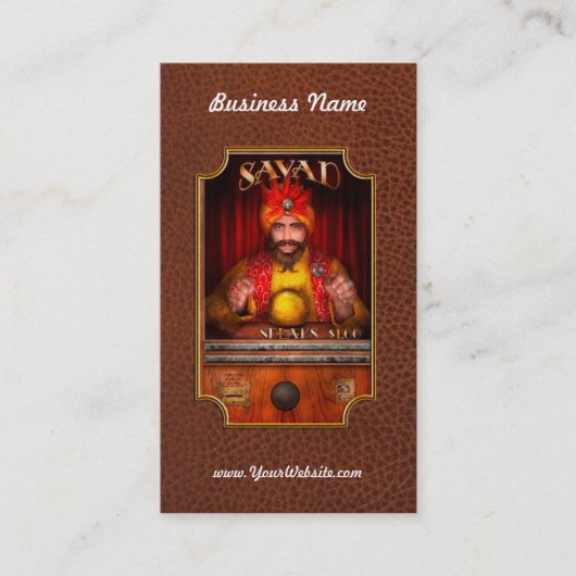 Hobby - Heb je je geluk verteld Visitekaartje (Voorkant)