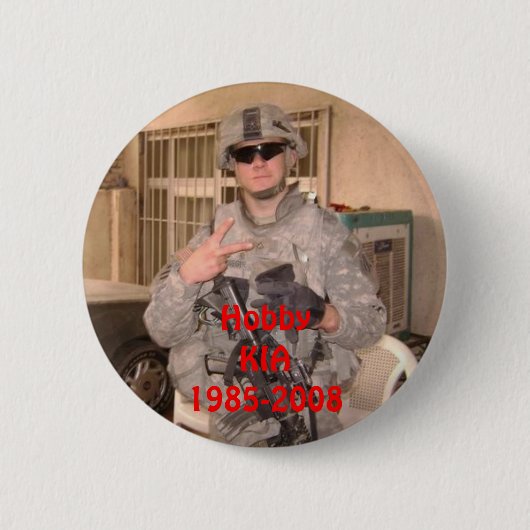 hobby, HobbyKIA1985-2008 Ronde Button 5,7 Cm (Voorkant)