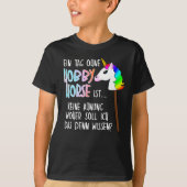 Hobby Horse Hobbyhorse Gezegde T-shirt (Voorkant)