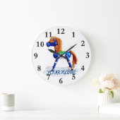 Hobby Horse met naam Grote Klok (Huis)