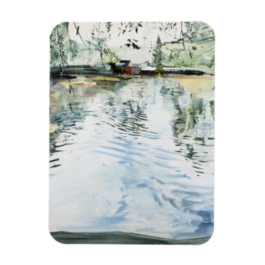 Hobby House en Ripples Goldbekkanal 2013 Magneet (Verticaal)